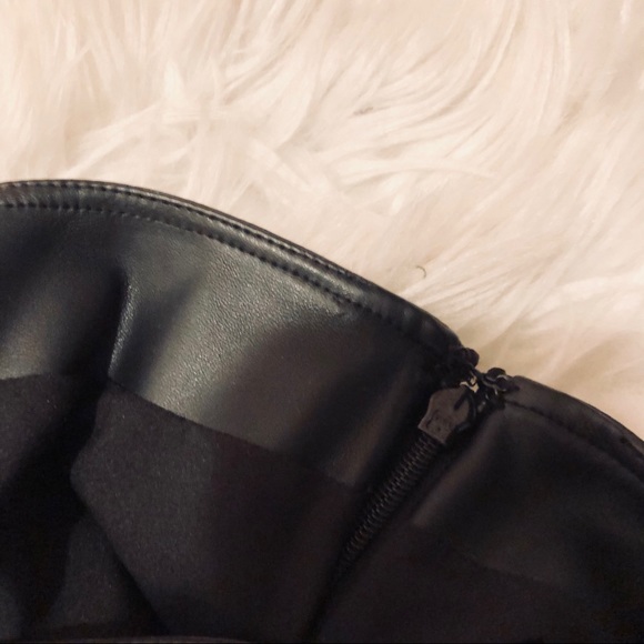 Trouvé vegan leather fringe skirt - Picture 7 of 10